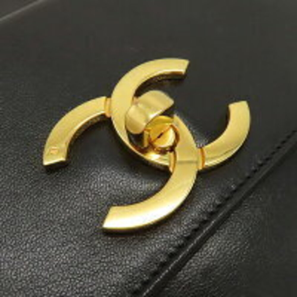 Chanel Shoulder Bag Coco Mark lambskin black chain - Picture 7 of 13